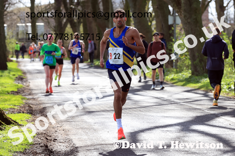 Senior Mens 12 Stage Road Relay, 2026 Northern Mens 12 and Womens 6 Stage Road Relays and Young Athletes 5k, Sheepmount Stadium, Carlisle. Photo: David T. Hewitson/Sports for All Pics